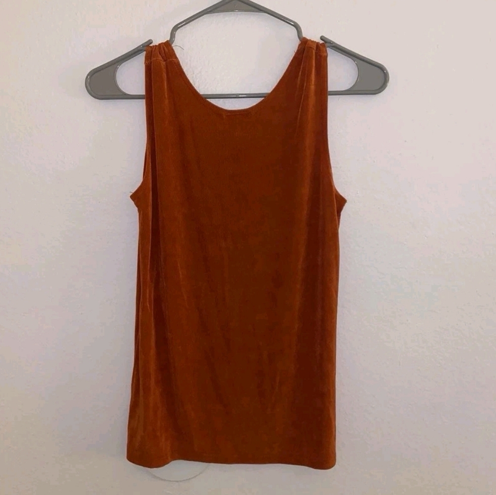 Vintage Slinky Orange 90s Y2K Tank Top